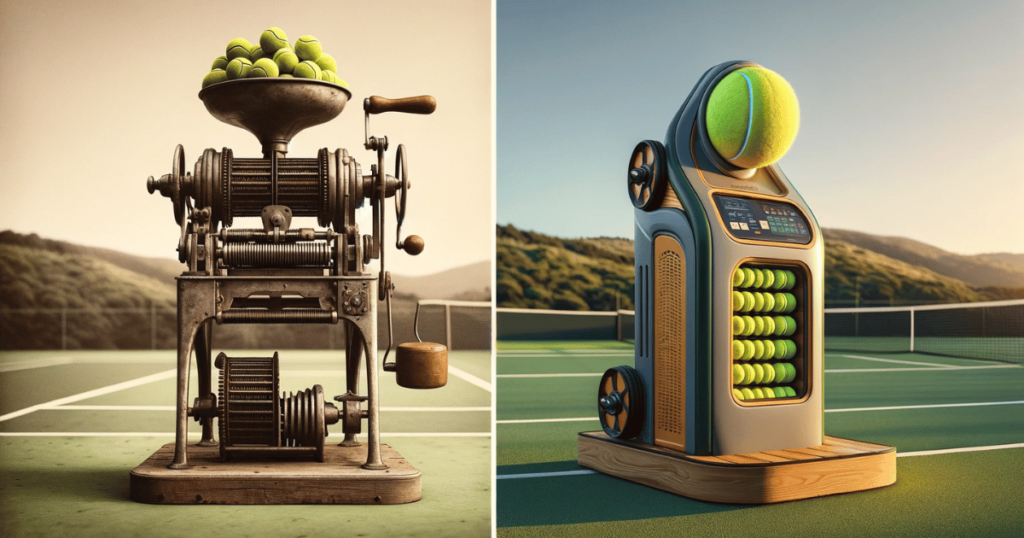 New and Used Tennis Ball Machines