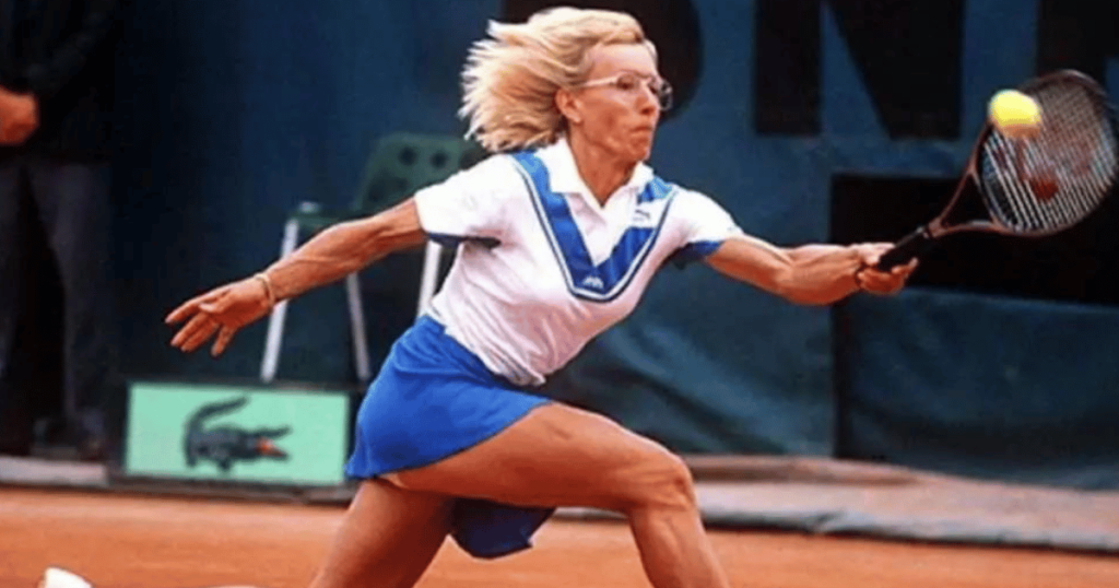 Retired Tennis Woman