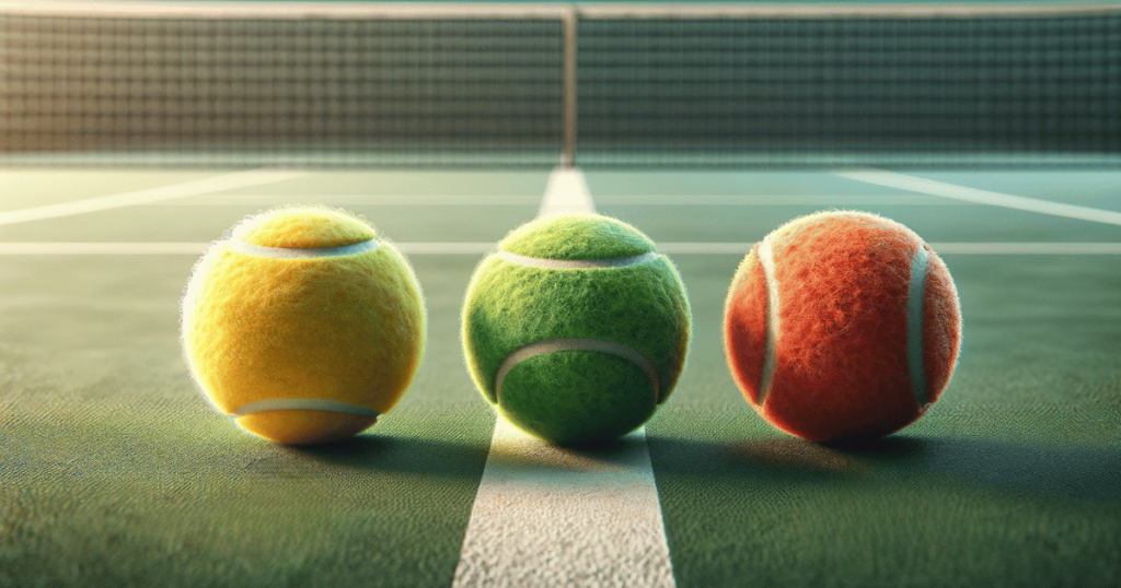 Types of Tennis Balls
