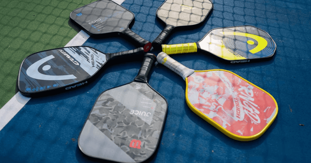 Padel vs. Pickleball: Pickleball rackets